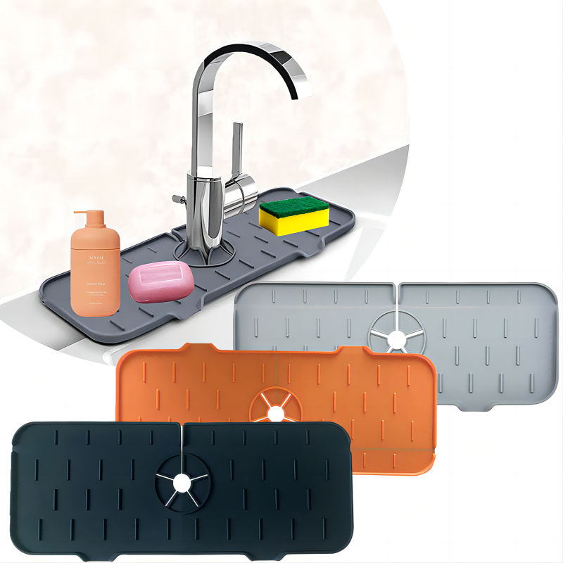 Kitchen Gadgets Holder - Kitchen Gadgets Silicone Faucet Absorbent Pad