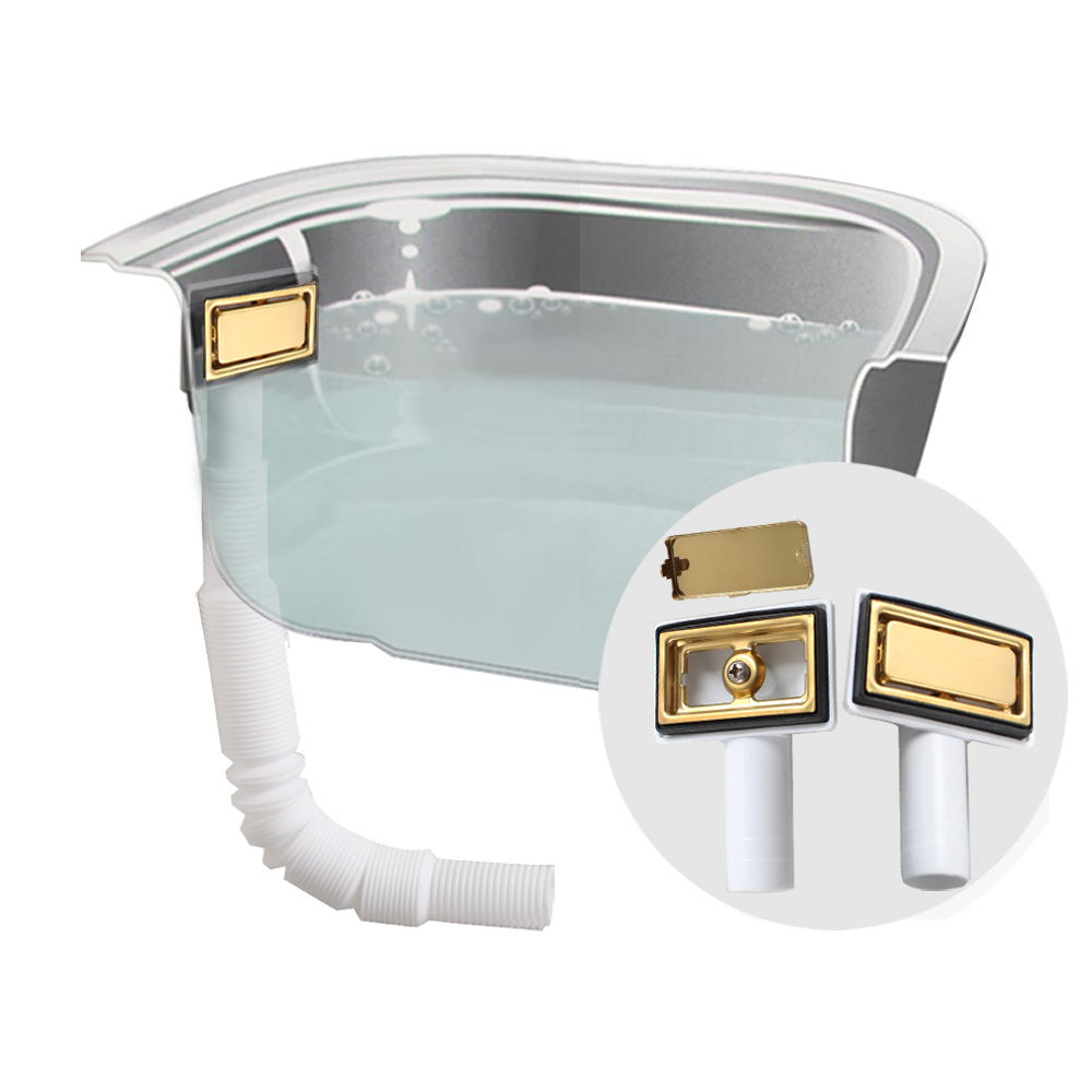 Kitchen Gadgets Gold - Talea Kitchen Sink Side Square Overflow