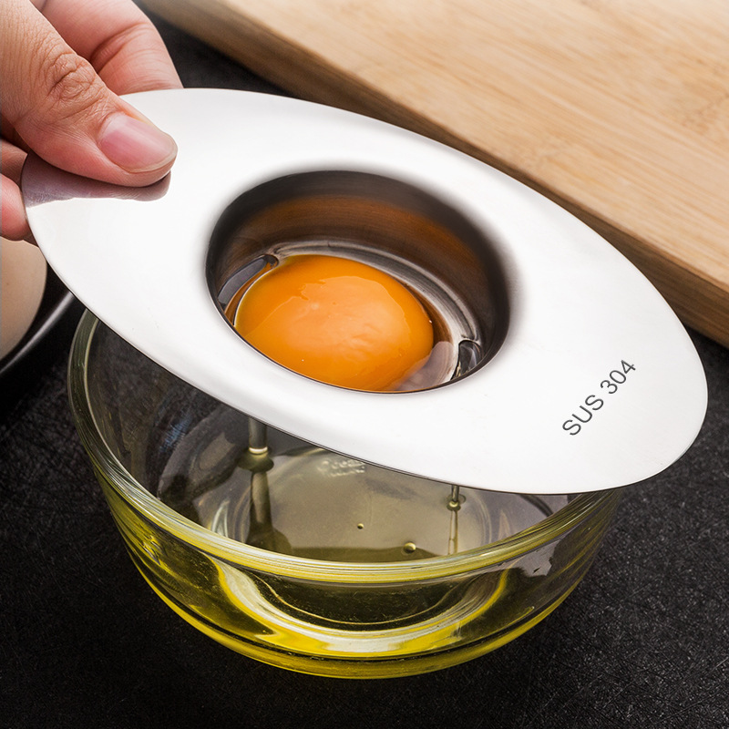 Egg Separator Tool - Đồng Hồ Nam Dây Thép Không
