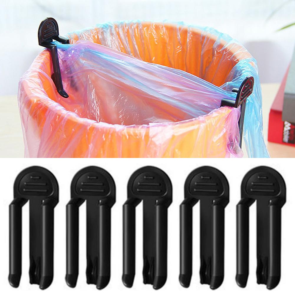 Kitchen Gadgets Holder - 2/5Pcs Plastic Garbage Bag Clip Fixed