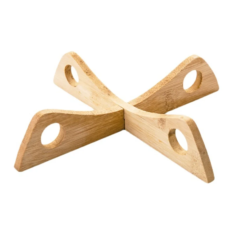 Kitchen Gadgets In Japan - Cross Tray Holder Wooden Removable Table