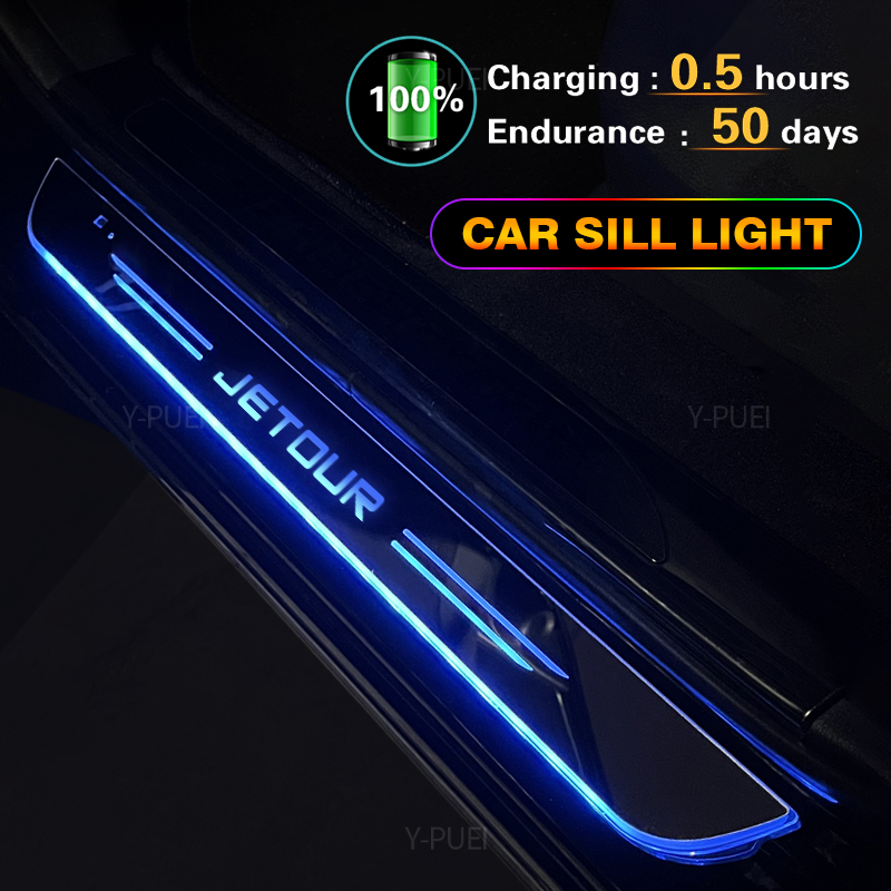 Kitchen Gadgets 2025 - Customized Car Welcome Door illuminated Sill