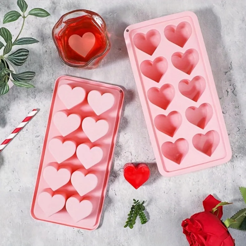 1pcs Heart-shaped Ice Cube Mol - đánh giá và giá Kitchen Gadgets Needed
