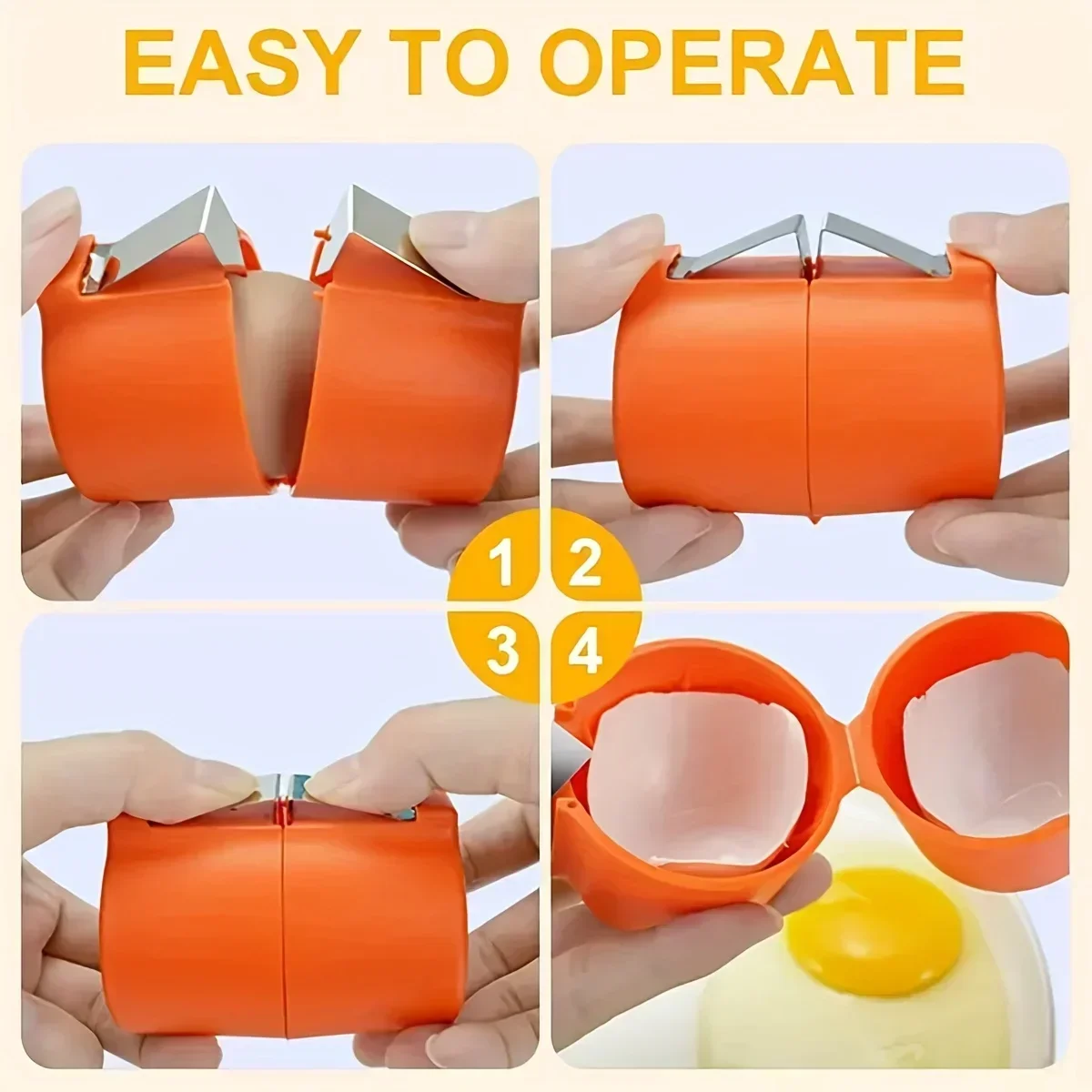 1/3pcs-New Egg Shell Opener Pr - đánh giá và giá Egg Separator Tool