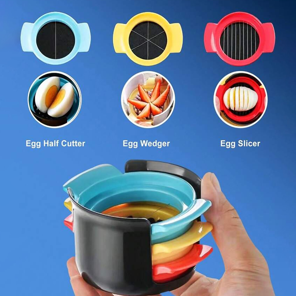 3 In 1 Egg Slicer Egg Cutter S - đánh giá và giá Egg Separator Tool