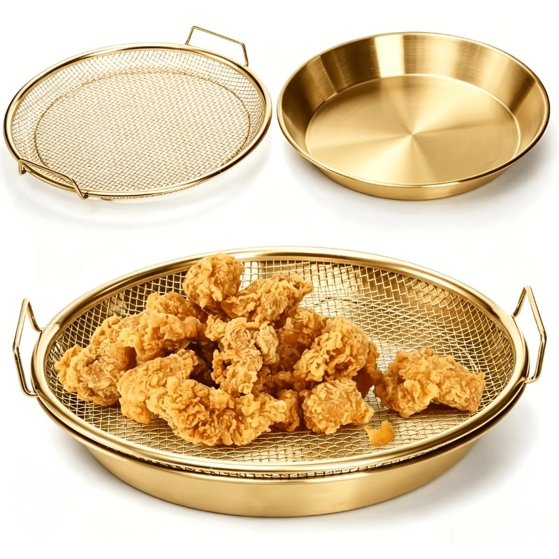 Gold Heavy Duty Deep Fryer Rac - đánh giá và giá Kitchen Gadgets Gold
