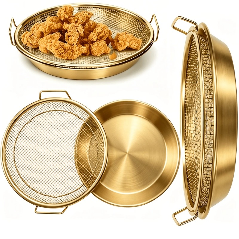 Gold Heavy Duty Deep Fryer Rac - đánh giá và giá Kitchen Gadgets Gold