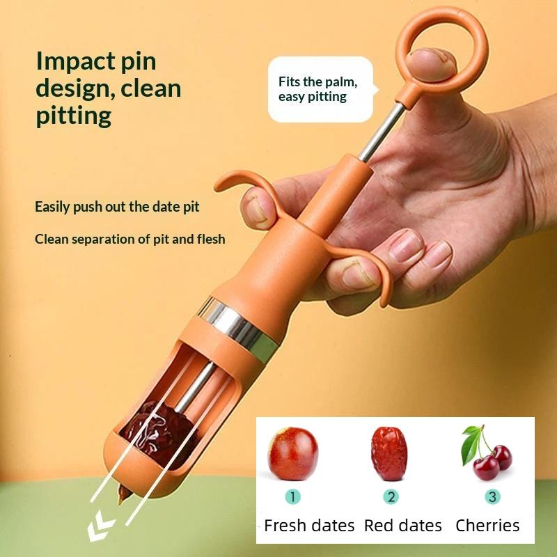 Non‑Slip Handle Cherry And Red - đánh giá và giá Cherry Pitter Tool