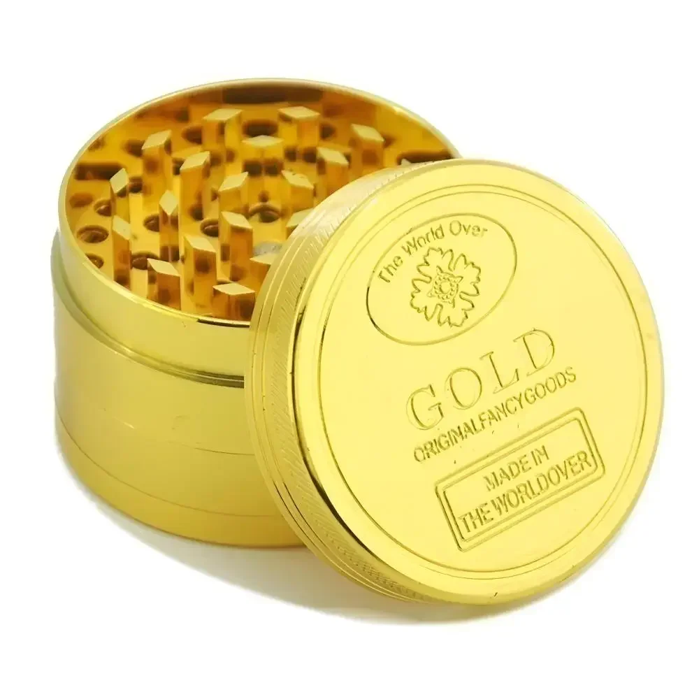 Herb Grinder 3/4 Parts Zinc Al - đánh giá và giá Kitchen Gadgets Gold