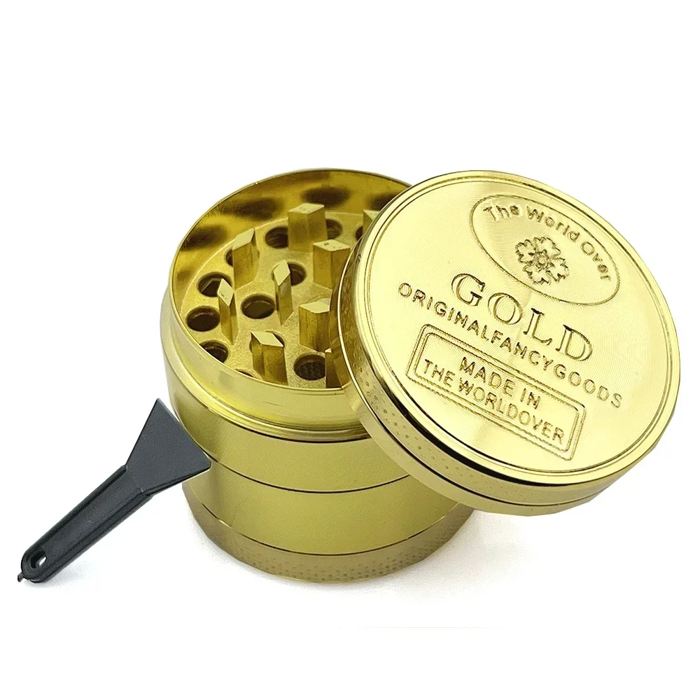 Herb Grinder 3/4 Parts Zinc Al - đánh giá và giá Kitchen Gadgets Gold