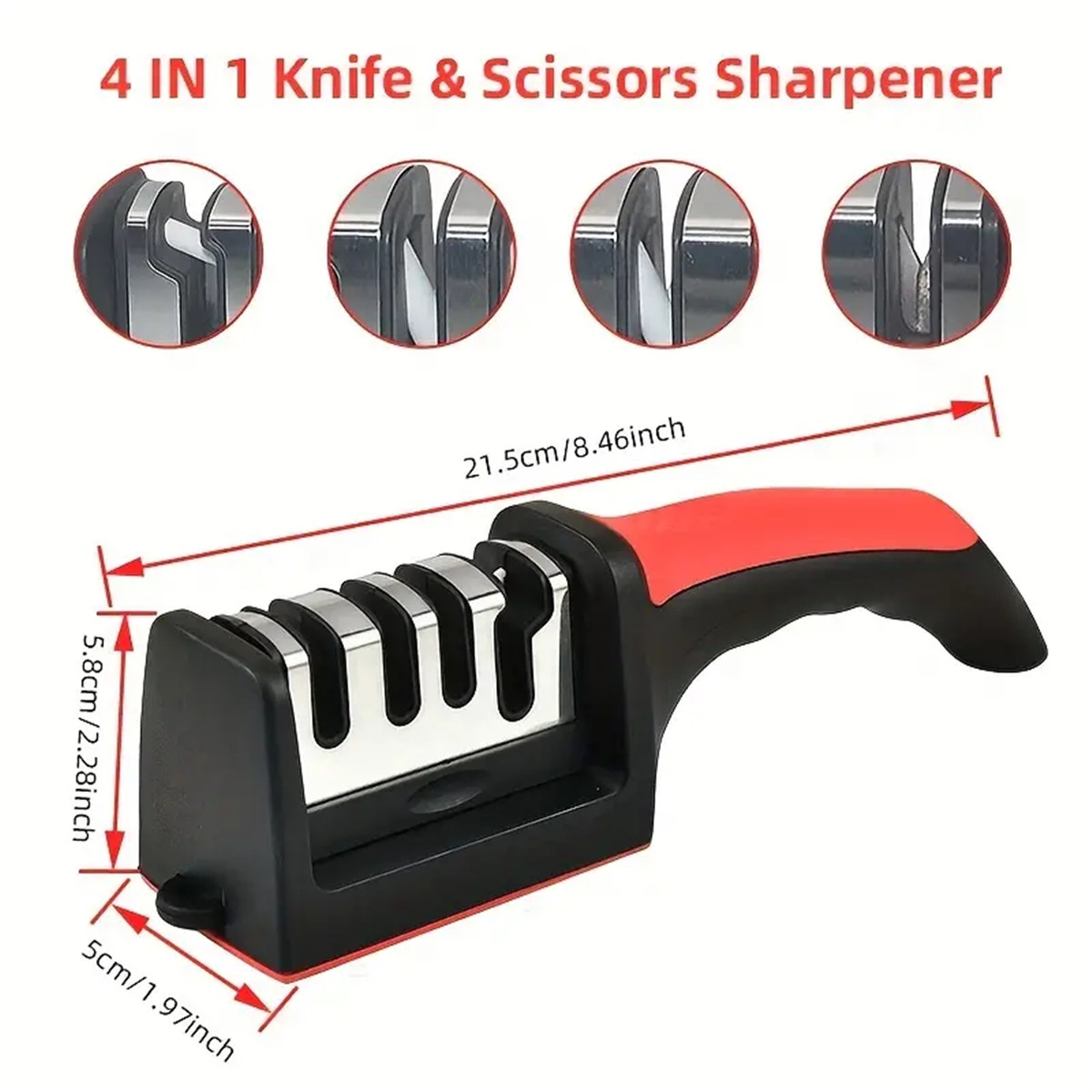 3/4 Segment Knife Sharpener Ki - đánh giá và giá Kitchen Gadgets Needed