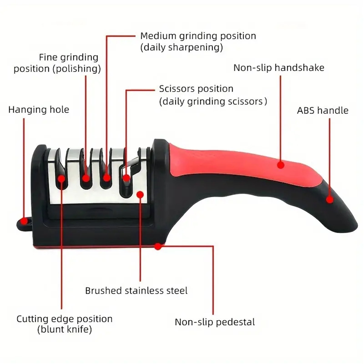 3/4 Segment Knife Sharpener Ki - đánh giá và giá Kitchen Gadgets Needed