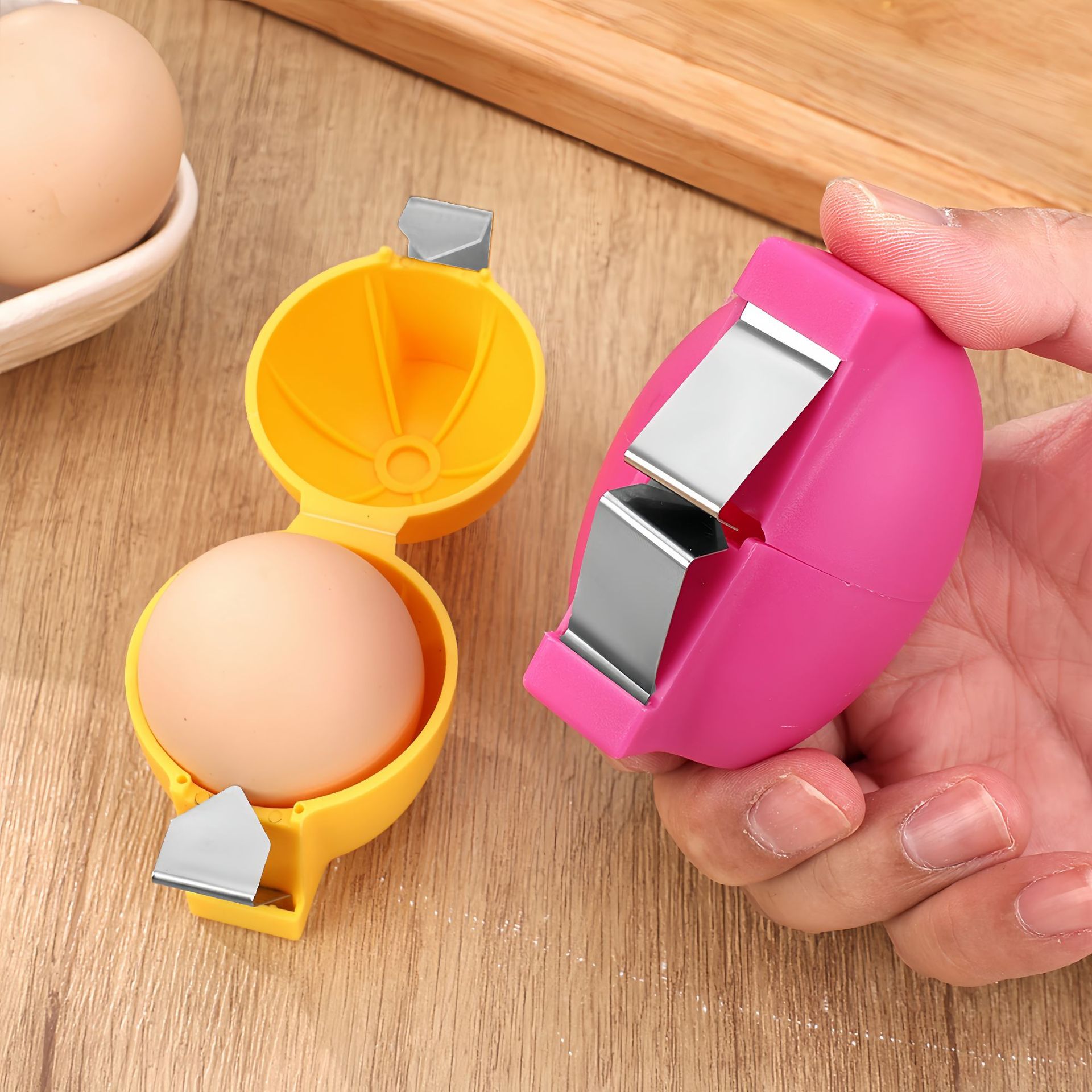 1/3PCS Easy Egg Shell Opener,P - đánh giá và giá Egg Separator Tool