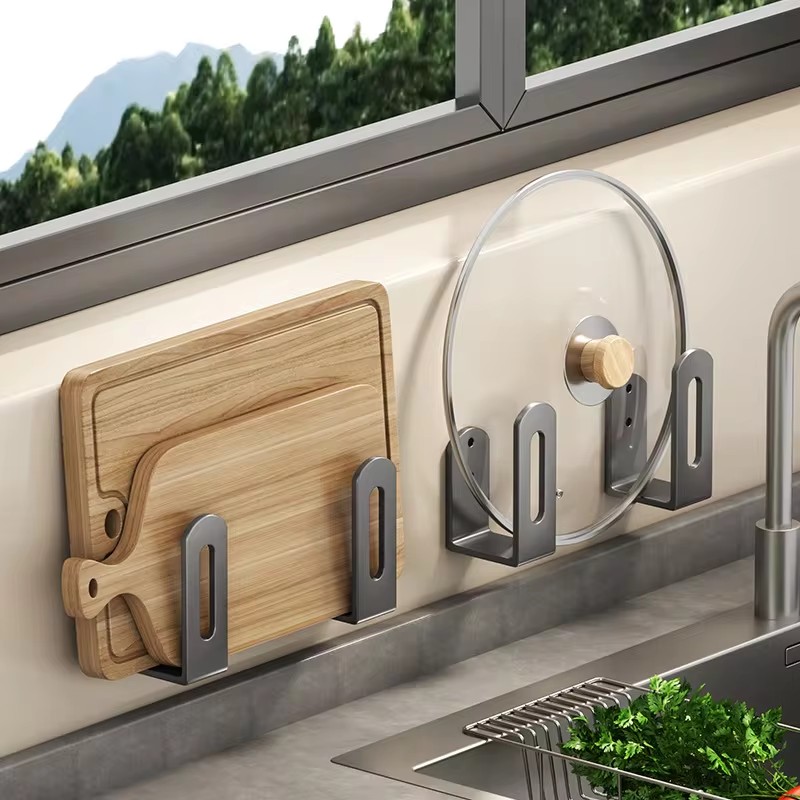 2pcs/set Pot Lid Rack Pot Cove - đánh giá và giá Kitchen Gadgets Holder
