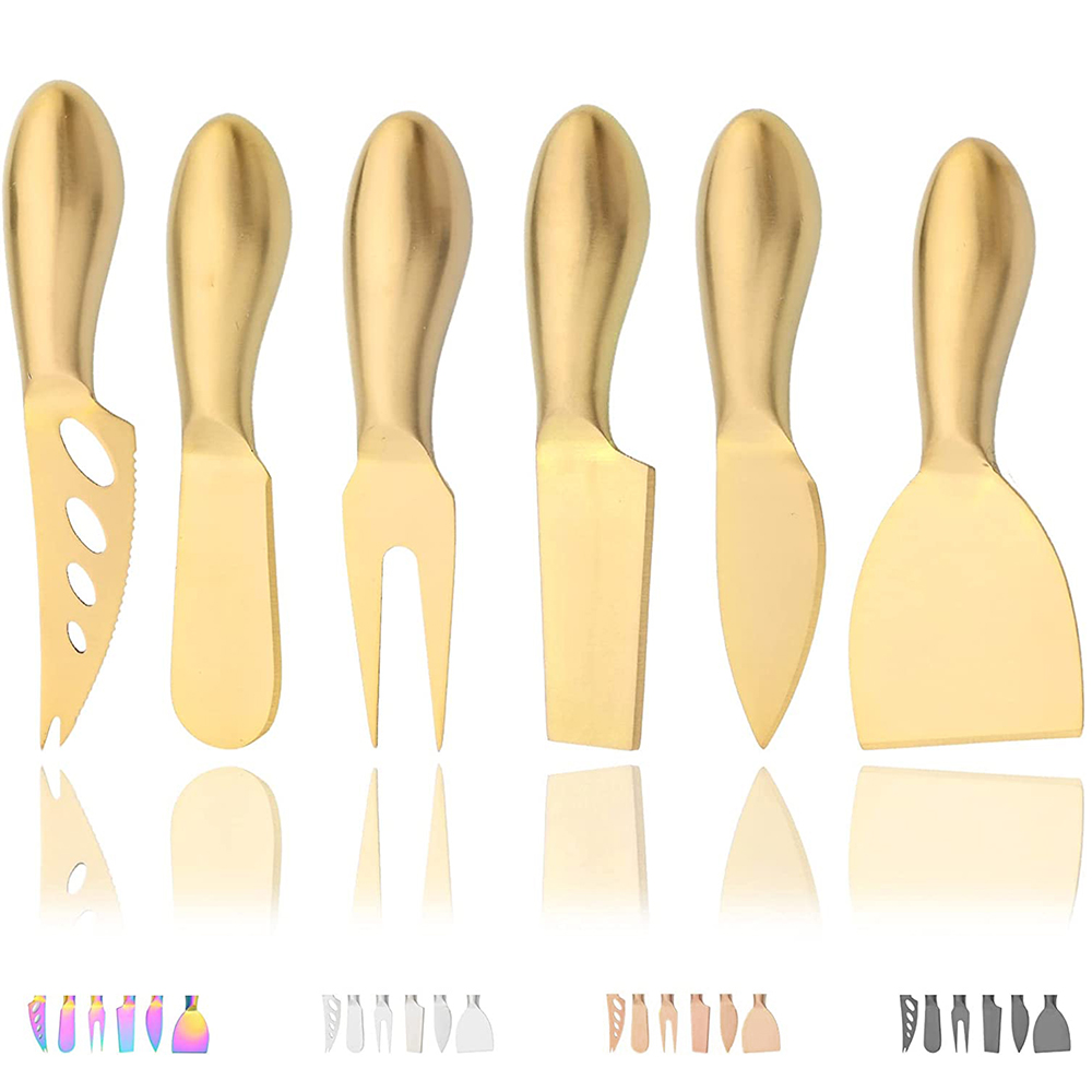 6Pcs Matte Gold Mini Knife For - đánh giá và giá Kitchen Gadgets Gold