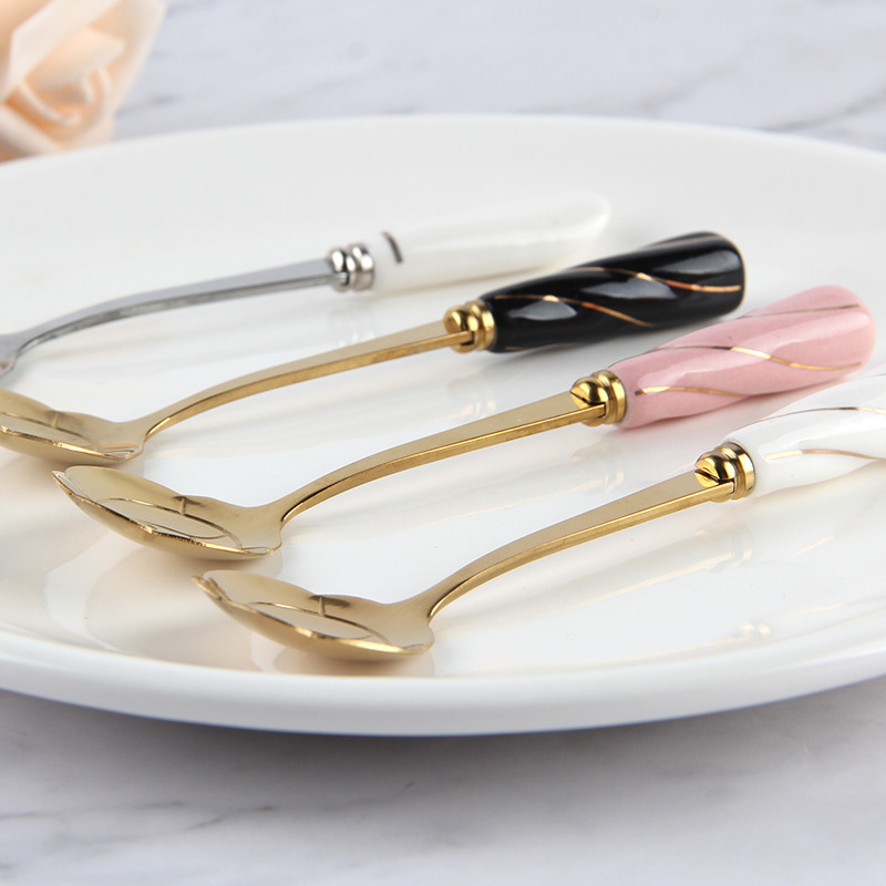 Tableware Coffee Stirring Spoo - đánh giá và giá Kitchen Gadgets Gold