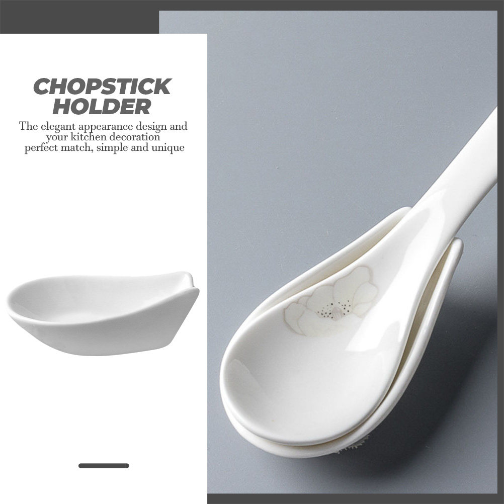 4Pcs Ceramic Spoon Rest Spoon  - đánh giá và giá Kitchen Gadgets To Have