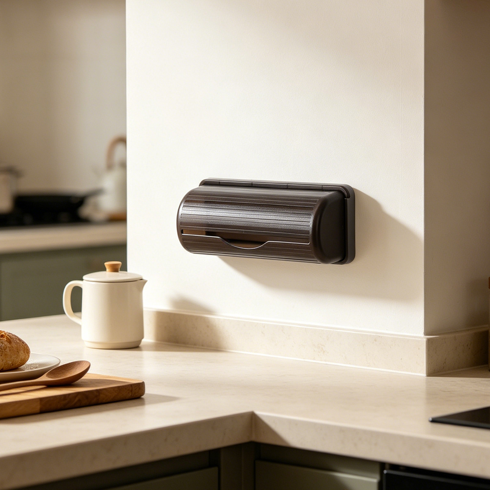 Wall Mounted Trash Bag Holder  - đánh giá và giá Kitchen Gadgets Holder